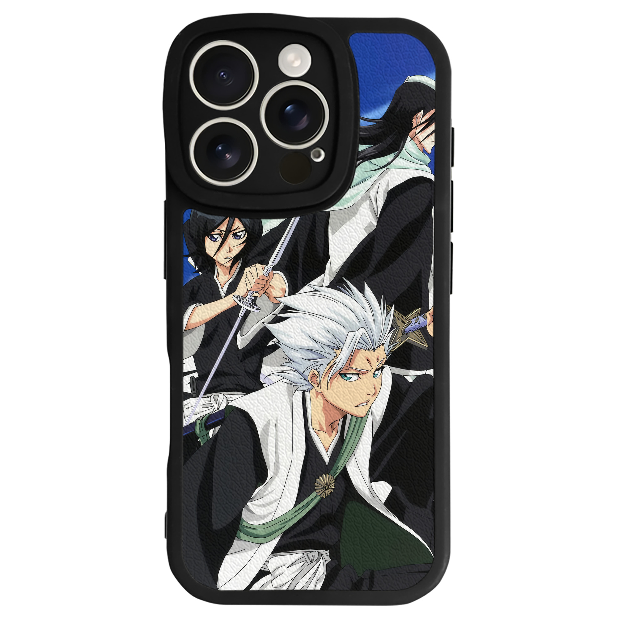 （画像用） ブリーチ BLEACH 【iPhone 16シリーズ対応】シリコンスマホケース（レザー調） 材質：シリコン